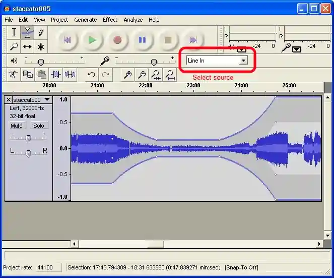 Audacity source