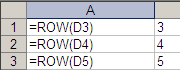 Excel snapshot