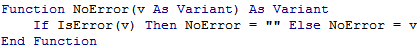 Function NOERROR in Excel Visual Basic