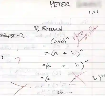 Mathematical expansion